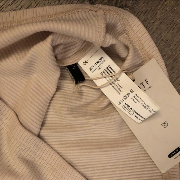 NWT MOTF (bought on SHEIN) cream tank top - Picture 2 of 4